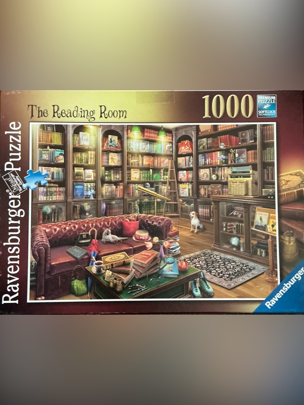 Ravensburger “The Reading Room” 1000 piece puzzle